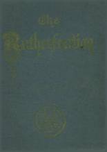 Rutherford High School 1928 yearbook cover photo