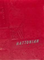 Hatton High School 1951 yearbook cover photo