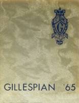 Gillespie Community High School 1965 yearbook cover photo