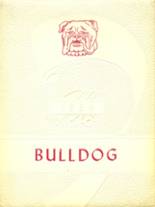 Buda High School 1954 yearbook cover photo