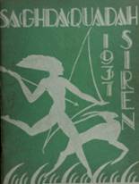 Sauquoit Valley Central High School 1937 yearbook cover photo
