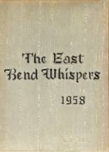 East Bend High School 1958 yearbook cover photo