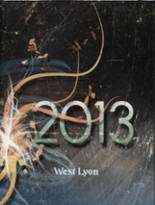 2013 West Lyon High School Yearbook from Inwood, Iowa cover image