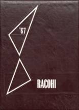 Rabun County High School 1967 yearbook cover photo