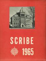 Marlette High School 1965 yearbook cover photo