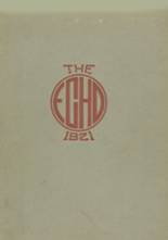 1921 Chambersburg Area Senior High School Yearbook from Chambersburg, Pennsylvania cover image