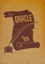 Oakdale High School 1955 yearbook cover photo