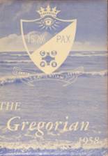 1958 St. Gregory High School Yearbook from North east, Pennsylvania cover image