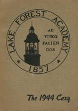 Lake Forest Academy 1944 yearbook cover photo