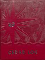 1963 Cedar Vale High School Yearbook from Cedar vale, Kansas cover image