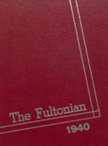 Metamora-Fulton High School 1940 yearbook cover photo