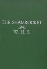 Westfield High School 1941 yearbook cover photo