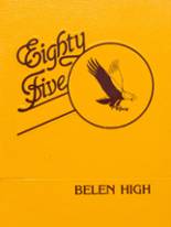 Belen High School 1985 yearbook cover photo
