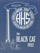 Herculaneum High School 1952 yearbook cover photo