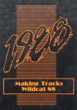 Boise City High School 1988 yearbook cover photo