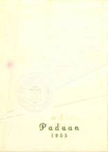 St. Anthony of Padua High School 1955 yearbook cover photo