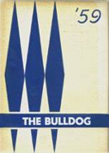 Bald Knob High School 1959 yearbook cover photo