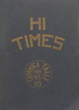 Cuyahoga Falls High School 1927 yearbook cover photo
