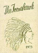 Comanche High School 1973 yearbook cover photo