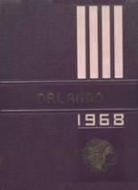 Mulhall-Orlando High School 1968 yearbook cover photo