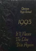 Denison High School 1995 yearbook cover photo