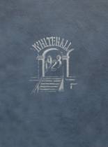 Whitehall High School 1923 yearbook cover photo