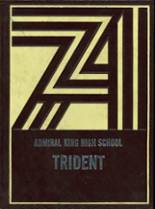 Admiral King High School 1974 yearbook cover photo