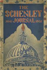 Schenley High School 1932 yearbook cover photo
