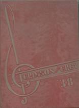 Dover High School 1938 yearbook cover photo