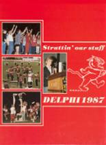 Jefferson High School 1987 yearbook cover photo
