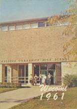 Wheaton Community High School 1961 yearbook cover photo