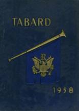 Ridgewood Military Academy 1958 yearbook cover photo