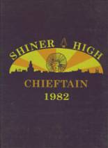 Shiner High School 1982 yearbook cover photo