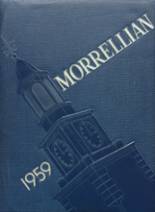 Irvington-Frank H. Morrell High School 1959 yearbook cover photo