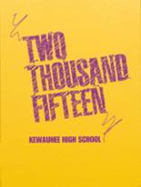 Kewaunee High School 2015 yearbook cover photo