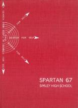 Simley High School 1967 yearbook cover photo