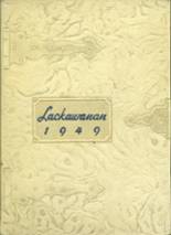 Lackawanna High School 1949 yearbook cover photo