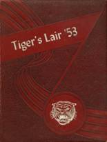 Terrell High School 1953 yearbook cover photo