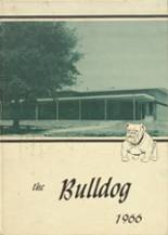 Burnet High School 1966 yearbook cover photo