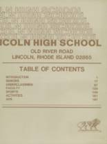 1983 Lincoln High School Yearbook from Lincoln, Rhode Island cover image
