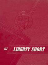 1957 Short High School Yearbook from Liberty, Indiana cover image