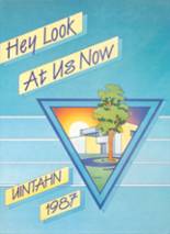 Uintah High School 1987 yearbook cover photo