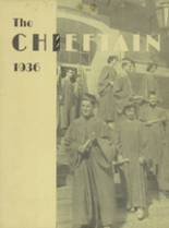 1936 Central High School Yearbook from Muskogee, Oklahoma cover image