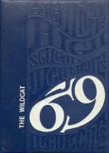 Vona High School 1969 yearbook cover photo
