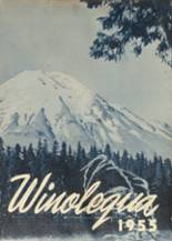 1955 Winlock High School Yearbook from Winlock, Washington cover image