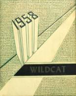 Clay Center High School 1958 yearbook cover photo