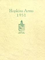 1951 Hopkins Academy Yearbook from Hadley, Massachusetts cover image