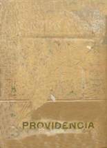 Providence High School 1954 yearbook cover photo