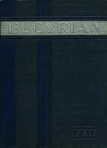 Bucyrus High School 1936 yearbook cover photo