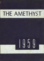 Fayetteville High School (East Campus) 1959 yearbook cover photo